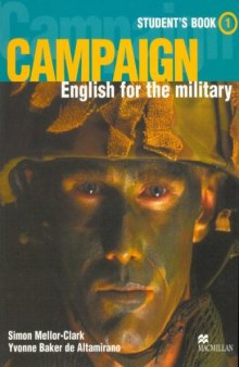 Campaign: English for the military. Student's book, Book 1  