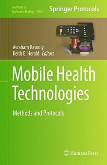 Mobile Health Technologies: Methods and Protocols