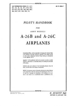Pilot's flight operating instructions for Army models C-47 and C-47A ; Navy models R4D-1and R4D-5 ; British models Dakota I and III airplanes