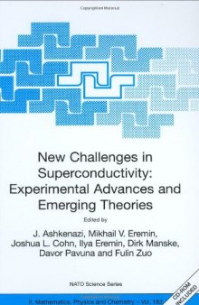 New Challenges in Superconductivity: Experimental Advances and Emerging Theories: Proceedings of the NATO Advanced Research Workshop, held in Miami, Florida, ... II: Mathematics, Physics and Chemistry)