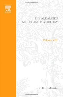 The Alkaloids Chemistry and Physiology
