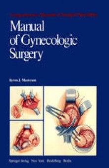 Manual of Gynecologic Surgery