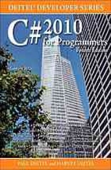 C# 2010 for programmers