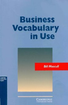 Business Vocabulary in Use