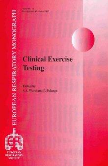 Clinical Exercise and Testing (European Respiratory Monograph)  
