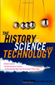 The History of Science and Technology: A Browser's Guide to the Great Discoveries, Inventions, and the People Who MadeThem from the Dawn of Time to Today  