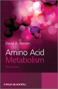 Amino Acid Metabolism, Third Edition