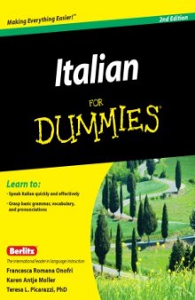 Italian For Dummies, 2nd Edition