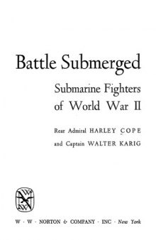 Battle submerged : submarine fighters of World War II