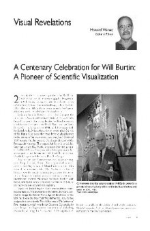 A Centenary Celebration for Will Burtin: A Pioneer of Scientific Visualization