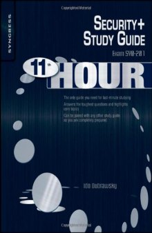Eleventh Hour Network+ Exam N10-004 Study Guide