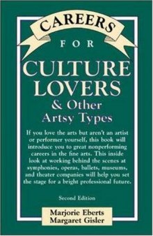 Careers for culture lovers and other artsy types