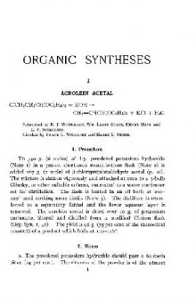 Organic Synthesis