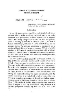 Organic Synthesis