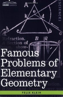 Famous problems of elementary geometry