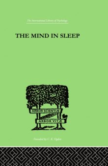 The Mind in Sleep