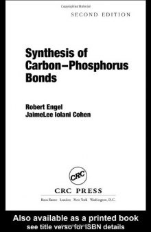 Synthesis of carbon-phosphorus bonds