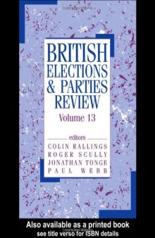 British Elections and Parties Review (British Elections and Parties)