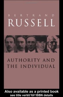 Authority and the individual