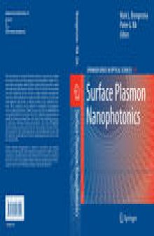 Surface Plasmon Nanophotonics