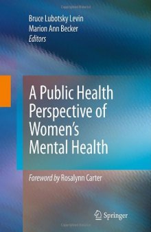 A Public Health Perspective of Women's Mental Health
