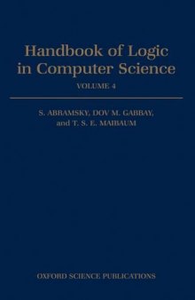 Handbook of Logic in Computer Science: Volume 4: Semantic Modelling