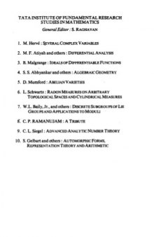 Abelian Varieties (Tata Institute of Fundamental Research, Bombay   Studies in Mathematics)