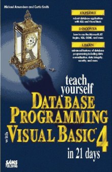 Teach Yourself Database Programming With Visual Basic 4 in 21 Days 