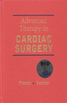 Advanced Therapy in Cardiac Surgery