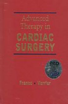 Advanced therapy in cardiac surgery