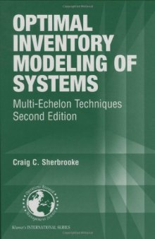 Optimal inventory modeling of systems: multi-echelon techniques