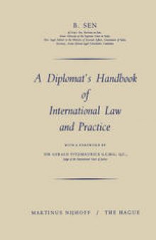 A Diplomat’s Handbook of International Law and Practice