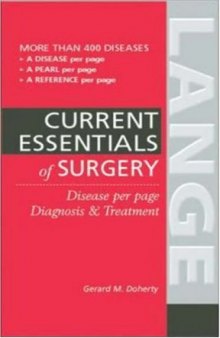 Current Essentials of Surgery