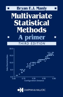 Multivariate Statistical Methods : A Primer, Third Edition