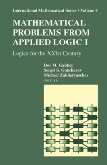 Mathematical Problems from Applied Logic I: Logics for the XXIst Century