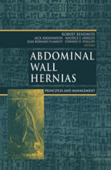 Abdominal Wall Hernias: Principles and Management