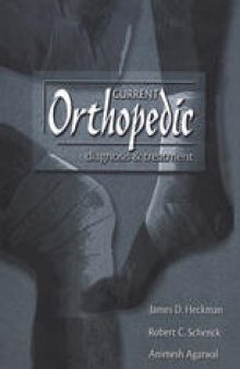 Current Orthopedic diagnosis & treatment