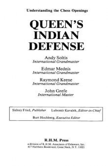 Understanding the Queen's Indian Defence 
