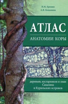 Атлас анатомии коры деревьев, кустарников и лиан Сахалина и Курильских островов
