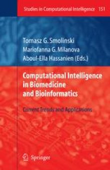 Computational Intelligence in Biomedicine and Bioinformatics: Current Trends and Applications