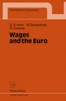 Wages and the Euro