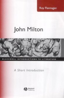 John Milton: A Short Introduction (Blackwell Introductions to Literature)