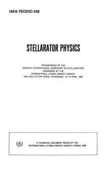 Stellarator physics : proceedings of the seventh International Workshop on Stellarators