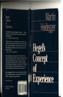 Hegel's Concept of Experience: With a Section from Hegels Phenomenology of Spirit in the Kenley Royce Dove Translation