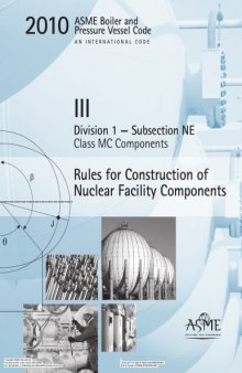 ASME BPVC 2010 - Section III, Division 1, Subsection NE: Class MC Components 