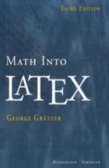 Math into LATEX