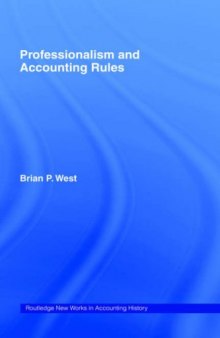 Professionalism and Accounting Rules 