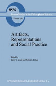 Artifacts, Representations and Social Practice: Essays for Marx Wartofsky