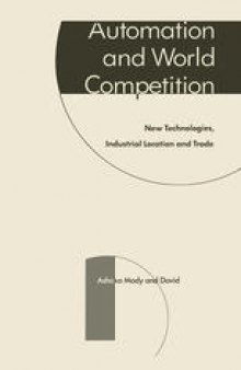 Automation and World Competition: New Technologies, Industrial Location and Trade