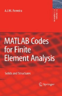 MATLAB Codes for Finite Element Analysis - Solids and Structures